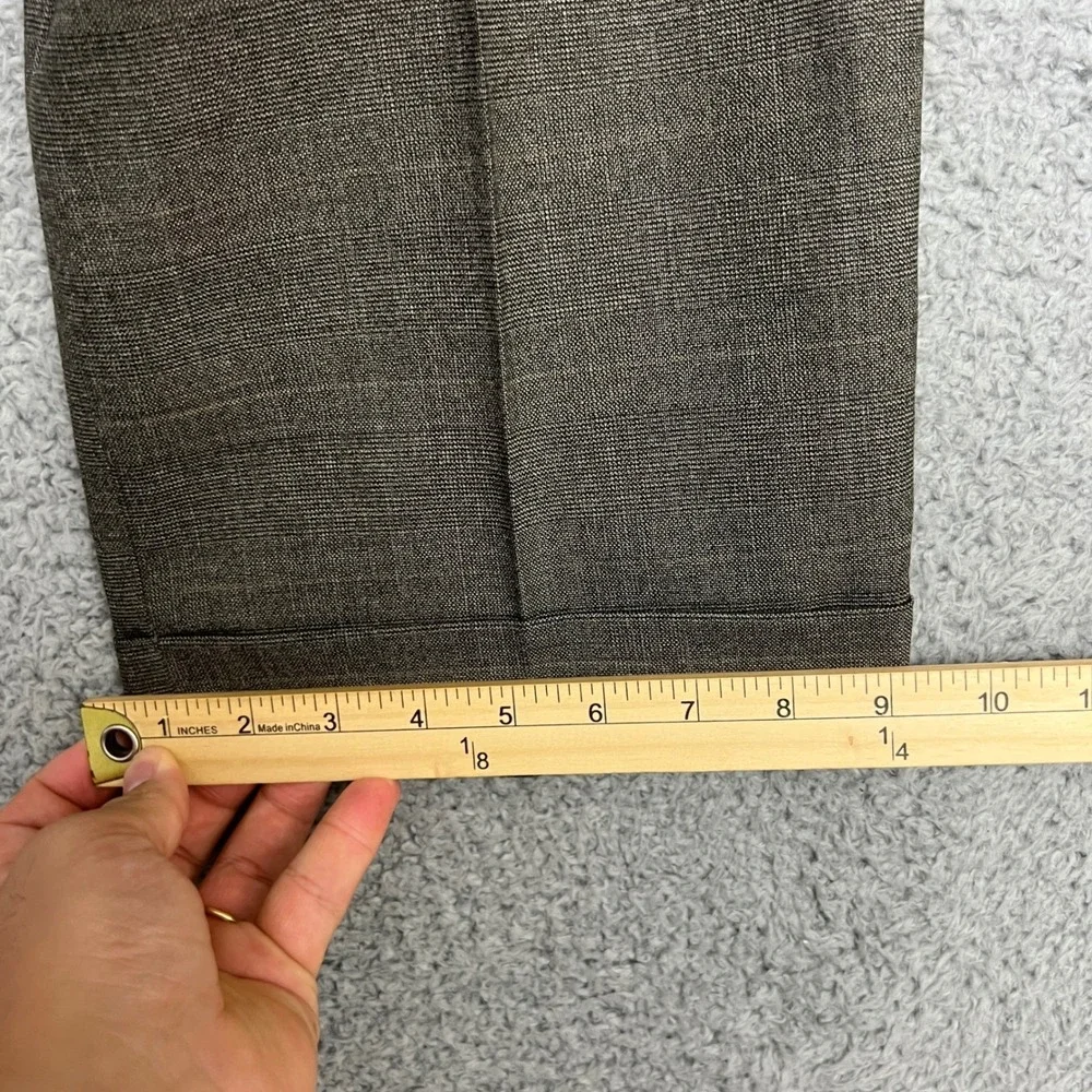 Dockers Dress Pants Mens 36x30 Brown New Pleated Front Cuffed Hem 406032423
